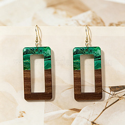 Iron & Acrylic Dangle Earrings for Women&nbsp;WG17F36-01