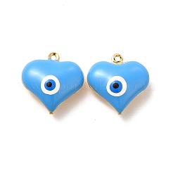 Brass Enamel Pendants&nbsp;KK-P222-01G-04