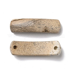 Natural Mixed Stone Connector Charms&nbsp;G-D460-02