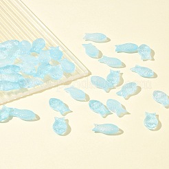 50Pcs Transparent Spray Painted Glass Beads&nbsp;GLAA-FS0002-06E
