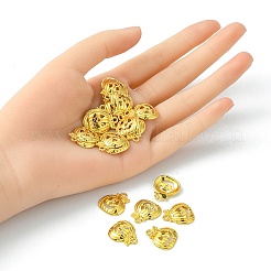 20Pcs Halloween Pumpkin Jack-O'-Lantern Alloy Pendants&nbsp;TIBEP-YW0001-43G