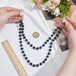 1Pc Polymer Clay Rhinestone Round Beaded Pants Chains&nbsp;AJEW-BM0001-29A-01