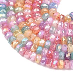 Imitation Jade Glass Beads Strands&nbsp;EGLA-F167-03B-01