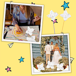 Paper & PVC Blank DIY Pinwheels Craft for Kids Art and Craft&nbsp;FIND-CP0003-26A