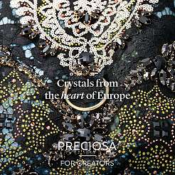 Preciosa&reg Crystal Hotfix Flatback Stones&nbsp;Y-PRC-HSS6-90110-200