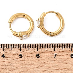 304 Stainless Steel Heart Hoop Earrings&nbsp;EJEW-H172-03G
