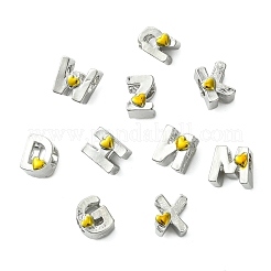 26Pcs 26 Styles Zinc Alloy Enamel European Beads&nbsp;FIND-CJ0004-01