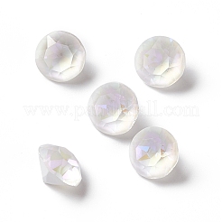 Mocha Fluorescent Style K9 Glass Rhinestone Cabochons&nbsp;RGLA-J014-B-MI