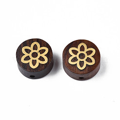 Natural Wood Undyed Beads&nbsp;WOOD-N013-027