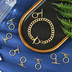 15 Sets Brass Toggle Clasps&nbsp;KK-BBC0021-10