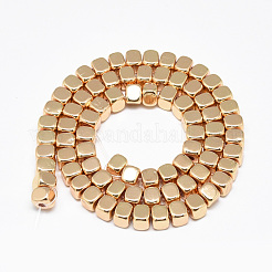 Electroplate Non-magnetic Synthetic Hematite Beads Strands&nbsp;G-Q465-33KC