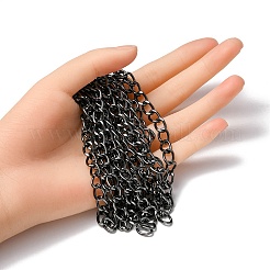 Aluminium Twisted Curb Chains&nbsp;CHA-YW0001-07B
