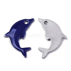 201 Stainless Steel Enamel Pendants&nbsp;STAS-N088-16B