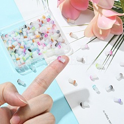100Pcs Opaque Glass Beads&nbsp;GLAA-CJ0002-01