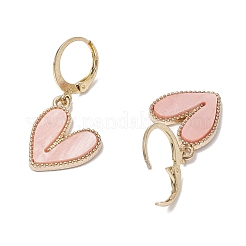 ガラス＆合金エナメル＆アクリルフープピアス6組  蝶結び/蝶/ハートフープピアス  ゴールドカラー  ミックスカラー  21~30x8~18mm  6のペア/セット&nbsp;EJEW-JE06180