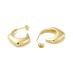 Rack Plating Brass Chunky Stud Earrings&nbsp;EJEW-I268-07G