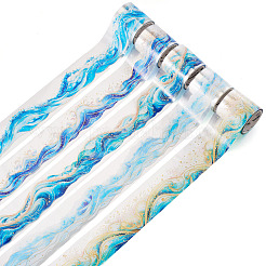 5 Rolls 5 Styles PET Self-Adhesive Stickers&nbsp;DIY-TA0014-38