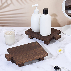 2Pcs Wooden Soap Display Pedestals&nbsp;ODIS-GO0001-17