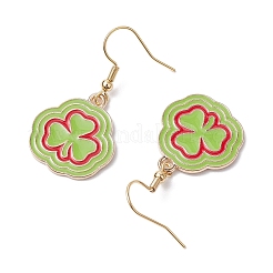 16Pair Saint Patrick's Day Theme 304 Stainless Steel Dangle Earrings&nbsp;EJEW-JE06170