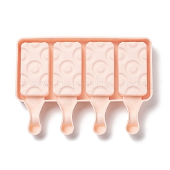 Food Grade DIY Rectangle Ice-cream Silicone Molds&nbsp;DIY-D062-01C
