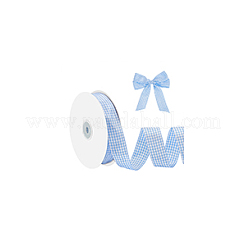 50 Yards Polyester Tartan Ribbons&nbsp;OCOR-WH0093-28B