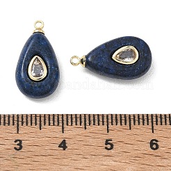 Dyed Natural Sesame Jasper Pendants&nbsp;KK-D289-28B-G