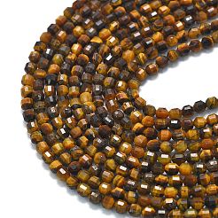 Natural Tiger Eye Beads Strands&nbsp;G-A260-A48-01