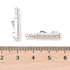 合金のチベット風チャーム  ゴルフサプリメント  鉛フリー＆カドミウムフリー  アンティークシルバー  23x6x4mm  穴：4mm  約250個/500g&nbsp;TIBEP-S291-07-RS