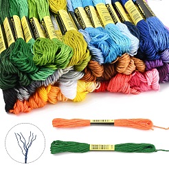 7 Sets 7 Colors Cotton Crochet Threads&nbsp;OCOR-FS0001-02A