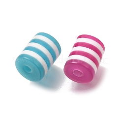 Opaque Stripe Resin Beads&nbsp;RE-CBA0A57-11
