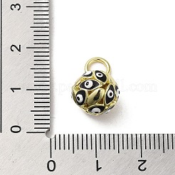 Brass Enamel Charms&nbsp;KK-E092-12G-07