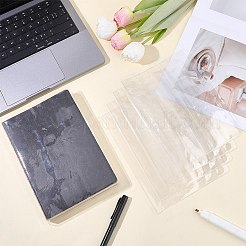 A5 PVC透明ブックカバー  長方形  透明  220x322x0.5mm&nbsp;DIY-WH20007-293