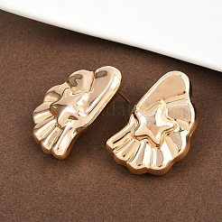 Brass Stud Earrings&nbsp;EJEW-H168-08G