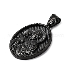 304 Stainless Steel Pendants&nbsp;STAS-I370-03EB-14