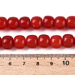 Dyed Natural White Jade Beads Strands&nbsp;G-T138-S15