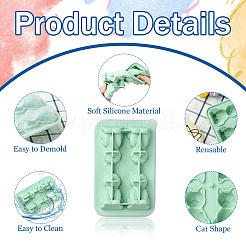 Cat Shape Silicone Ice Molds&nbsp;ST-CJ0043-090