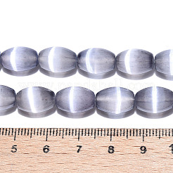 Dyed Natural Selenite Beads Strands&nbsp;G-T138-233B