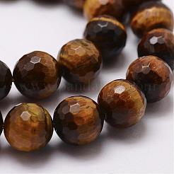 Natural Tiger Eye Beads Strands&nbsp;G-D840-39-8mm