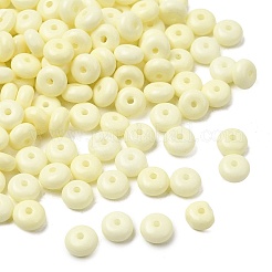 Baking Paint Opaque Glass Beads&nbsp;GLAA-A045-06I