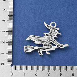Tibetan Style Alloy Pendants for Halloween&nbsp;PALLOY-O002-12AS