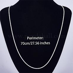925 Sterling Silver Thin Dainty Link Chain Necklace for Women Men&nbsp;JN1096A-06