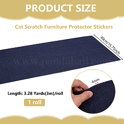 Polyester Anti Cat Scratch Furniture Protector Stickers&nbsp;AJEW-WH0609-395D
