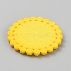 Plastic Cabochon Settings&nbsp;KY-WH0056-05G