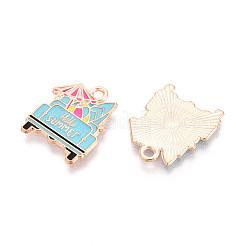 Beach Theme Alloy Enamel Pendants&nbsp;LS-ENAM-T022-33I
