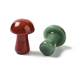 Natural & Synthetic Gemstone Carved Mushroom Statues Ornament&nbsp;G-P525-15
