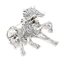 Alloy Rhinestone Lapel Pin Brooches&nbsp;JEWB-C057-01AS-02