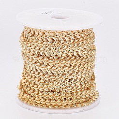 Brass Handmade Cobs Chains&nbsp;CHC-G006-18G