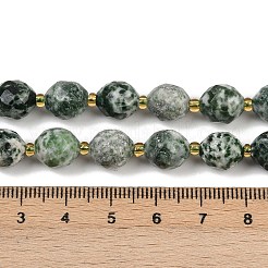 Natural Green Spot Jasper Beads Strands&nbsp;G-N342-149I-19