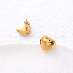Stainless Steel Heart Stud Earrings&nbsp;LP1833