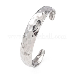 316 Surgical Stainless Steel Cuff Bangles&nbsp;BJEW-C142-04P